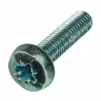 Винт 8х70 с полусферической головкой и крестообразным шлицем DIN 7985 TDZ | wp8x70-TDZ | EKF