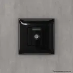 Avanti Розетка TV оконечная в стену, Черный квадрат