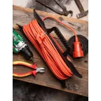 Удлинитель на рамке 'Зевс 2.0' 20м с заземлением ПВС 3x1.0 16А/3.5кВт PROxima