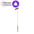 Светильник подвесной SMART HANG 9 Вт DIM 2700 К-6000 К матов. зол. с черн. DENKIRS DK8008-BG