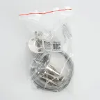 Комплект подвесов для AL2115 и шинопровода длина-150см (2шт) серебро