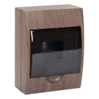 Щит распределительный навесной ЩРН-П- 6 темное дерево IP41 PROxima