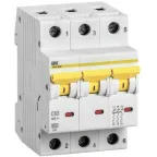 Выключатель автоматический ВА47-60M 3Р 63А 6кА С