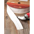 Трубка термоусаживаемая ТУТ нг 50/25 белая рулон PROxima