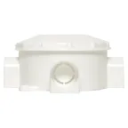 Коробка распаячная КМР-040-040 трехрожковая белая (70х35) PROxima