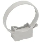 Держатель хомутный со стяжкой серый CFF2 32-63мм