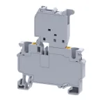                 Клемма для предохранителей 5x20 60В с индикатором push-in 4 кв.мм серая OptiClip
               