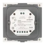 Панель SMART-P8-RGB-G-IN White (12-24V, 3x4A, Rotary, 2.4G) (Arlight, IP20 Пластик, 5 лет) | 033764 | Arlight