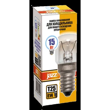 Лампа накаливания специальная Т25 15Вт Е14 220В REFR (для холодильников)