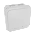 Коробка ответвительная с 8+2 кабельными вводами д.25/20мм, IP55,85х85х40мм