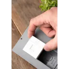 Розетка RJ45, категории 5e (ширина 2 модуля)