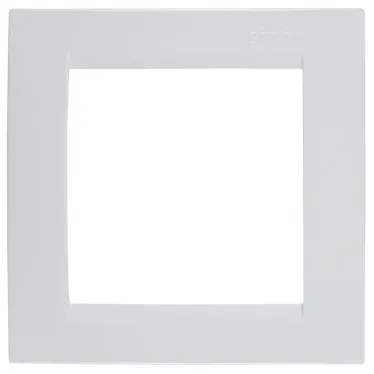 15 Рамка на 1 пост белый