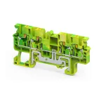                  Клемма зазем. 4 конт. 2,5 кв.мм push-in OptiClip CPG-2,5-QUATTRO-PE-I-(0,2-2,5)-PEN
               