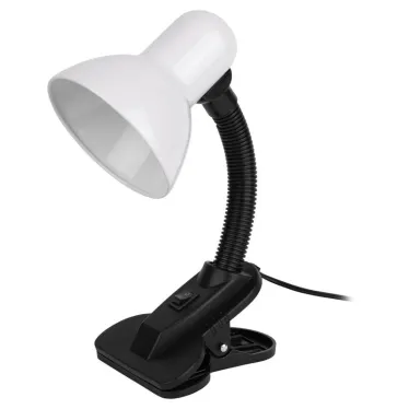 Светильник настольный на прищепке белый N-102-E27-40W-W ЭРА