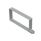 Хомут крышки поясной 150х150, толщина 1,0 мм, Сендзимир цинк