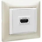 VALENA Рамка 1 пост жемчужная