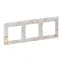 Valena LIFE Рамка 3 поста Ампир белый универсальная