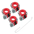 Цепи (браслеты) противоскольжения для легковых автомобилей, однорядные, к-т 4 шт.,