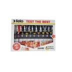 Набор отверток Ergonic, Отвертка диэлектрическая и отвертка тестер напряжения 10 шт