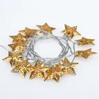 Гирлянда светодиодная на солнечной батарее "Звезды" 12 LED ТЕПЛЫЙ БЕЛЫЙ 1,2 метра | 303-070 | NEON-NIGHT