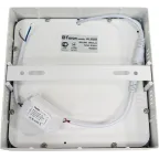 Светильник светодиодный ДПО-12w 4000K 960Лм квадратный белый