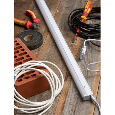 Светильник светодиодный линейный с выключателем ДБОВ-7104 14 Вт 4000K IP20 Basic