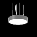 Светильник светодиодный ДСО-32Вт IP40 2240Лм 4000К COSMO серый диаметр 0,6м