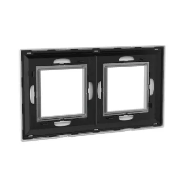 Рамка из металла, ''Avanti'', белая, 4 модуля