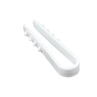 Дюбель-хомут для круглого кабеля (5-10мм) белый (50шт.) PROxima