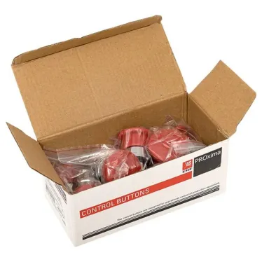 Механизм кнопки исполнительный XB4 'Грибок' красный с фиксацией без подсветки PROxima