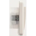 W59 Переключатель одноклавишный, 10АХ, в сборе, слоновая кость