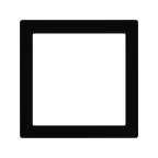 Декоративная вставка для рамок из натуральных материалов Avanti черная, 2 мод.