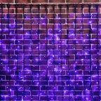 Гирлянда "Светодиодный Дождь" 2х6м, эффект водопада, черный провод, 230 В, диоды СИНИЕ, 1500 LED | 235-263 | NEON-NIGHT