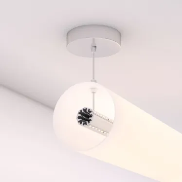 Профиль SL-ROUND-D70-360deg-2000 ANOD (Arlight, Алюминий) | 037770 | Arlight