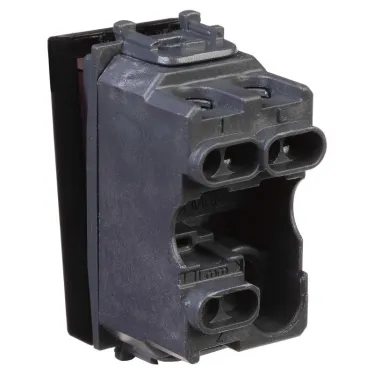 Avanti Выключатель ''Черный квадрат'', 16A, 1 модульный