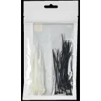 Набор хомутов 2,5х100 (25б. 25ч) (50шт/упак)