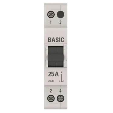 Переключатель трехпозиционный 1P 25А Basic