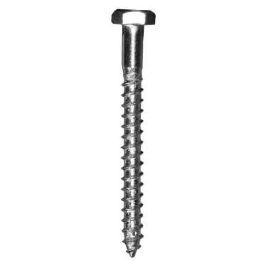 Шуруп DIN571 10х60 сантехнический, шестигранная головка (2шт) - пакет