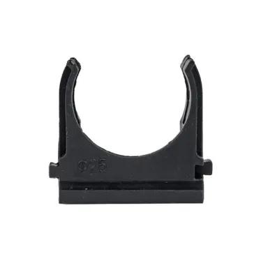 Крепеж-клипса черная d25мм Plast PROxima (10шт)