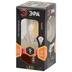 Лампа светодиодная филаментная F-LED A60-9W-827-E27 (филамент, груша, 9Вт, тепл, Е27) (10/100/1500)