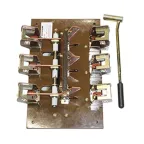 Переключатель ПБ-34 П У3, 400А, 380В, гетинаксовое основание, правая боковая рукоятка, IP00, с дугогасительными камерами