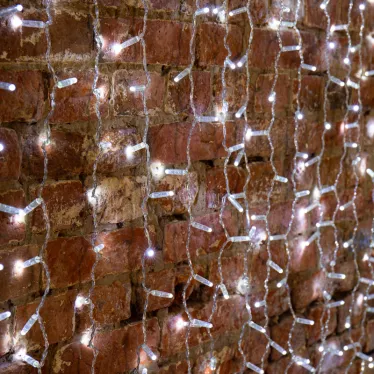 Гирлянда "Светодиодный Дождь" 2х1,5м, постоянное свечение, прозрачный провод, 230 В, диоды БЕЛЫЕ, 360 LED | 235-305 | NEON-NIGHT