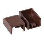 Заглушка (15х10) (4 шт) Plast под темное дерево