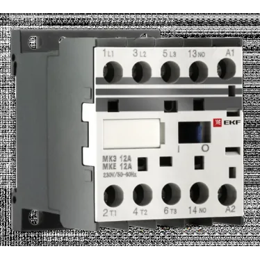 Миниконтактор МКЭ 12А 24В 1NO PROxima