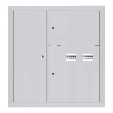 Щит этажный 2 кв. слаботочка слева (1000х950х160) Basic