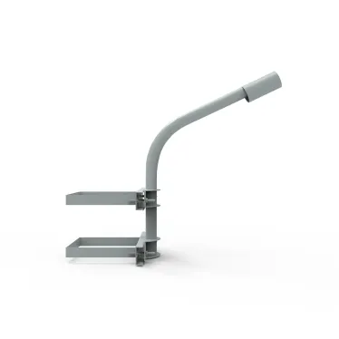 Кронштейн для уличных светильников на опору с 2 хомутами 625х460х680 D48мм | 903265302 | Gauss