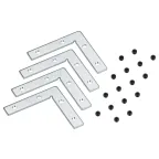 Соединитель угловой MAG-ORIENT-CON-STR-D-L90 (SL) (Arlight, IP20 Металл, 3 года) | 042005 | Arlight