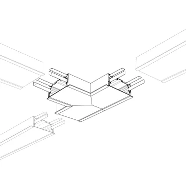 INTELLIGENT ARLIGHT Панель DALI-223-1G-4SC-IN (BUS, только сцены) | 025501 | Arlight