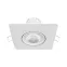 Светильник светодиодный встраиваемый квадратный белый, 6W, 500 Lm LED 2700K | 948411106 | Gauss