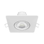 Светильник светодиодный встраиваемый квадратный белый, 6W, 500 Lm LED 2700K | 948411106 | Gauss